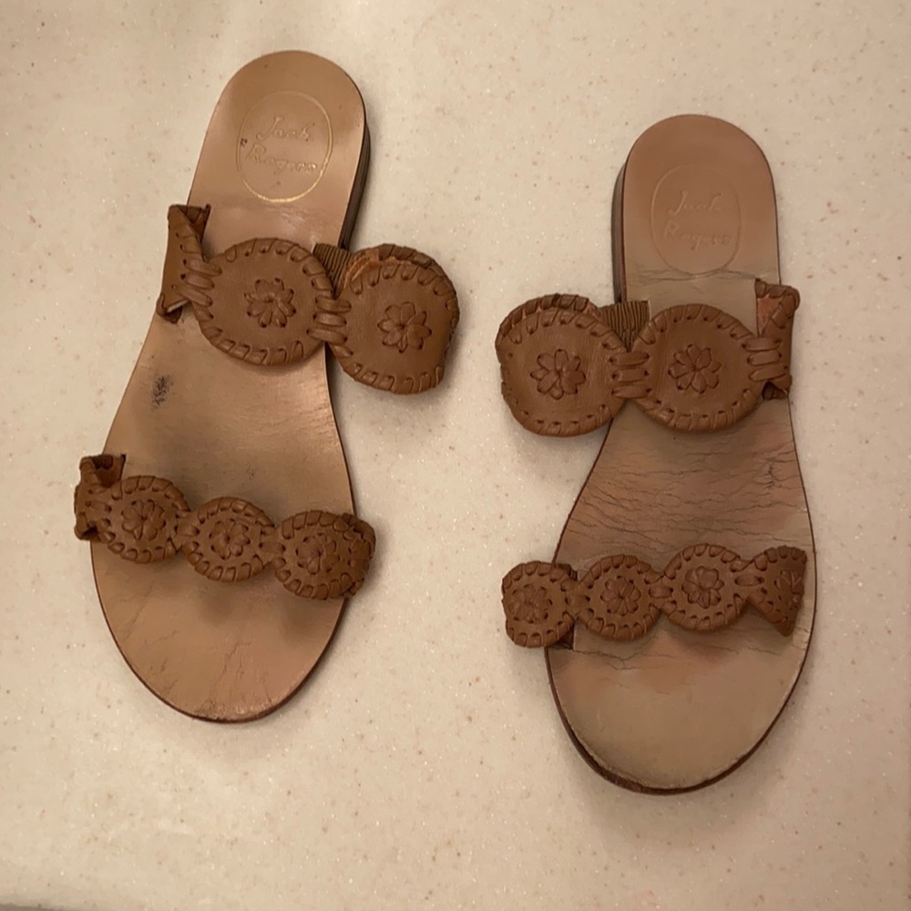 Jack Rogers Lauren Sandal Cognac